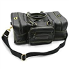 SWATCOM BLACK LEATHER RANGE BAG  1